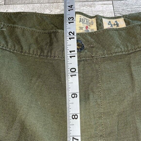 Red Head Brand Co. Cargo Pants Men’s Sz 44 X 30 Green Outdoor Work Hiking - Picture 13 of 14